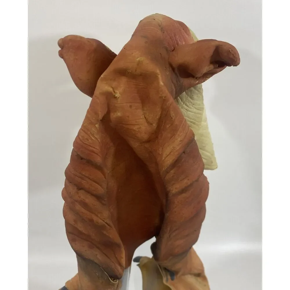 Vintage Star Wars Episode 1 Jar Jar Binks PVC Rubber Don Post Costume Mask 1999